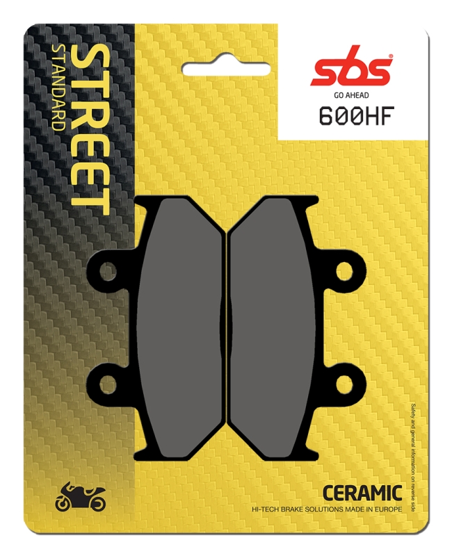 Pastilla de freno SBS P600-HF