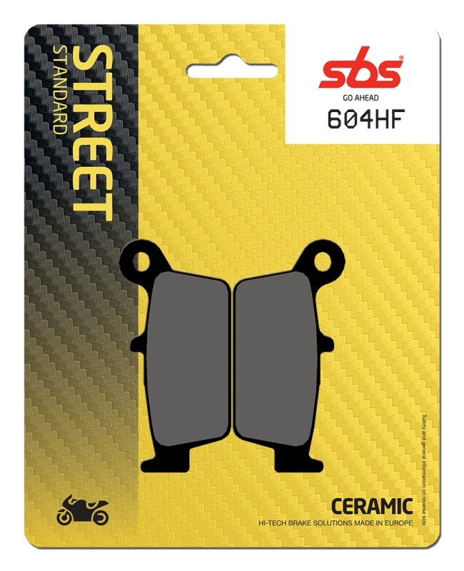 Pastilla de freno SBS P604-HF