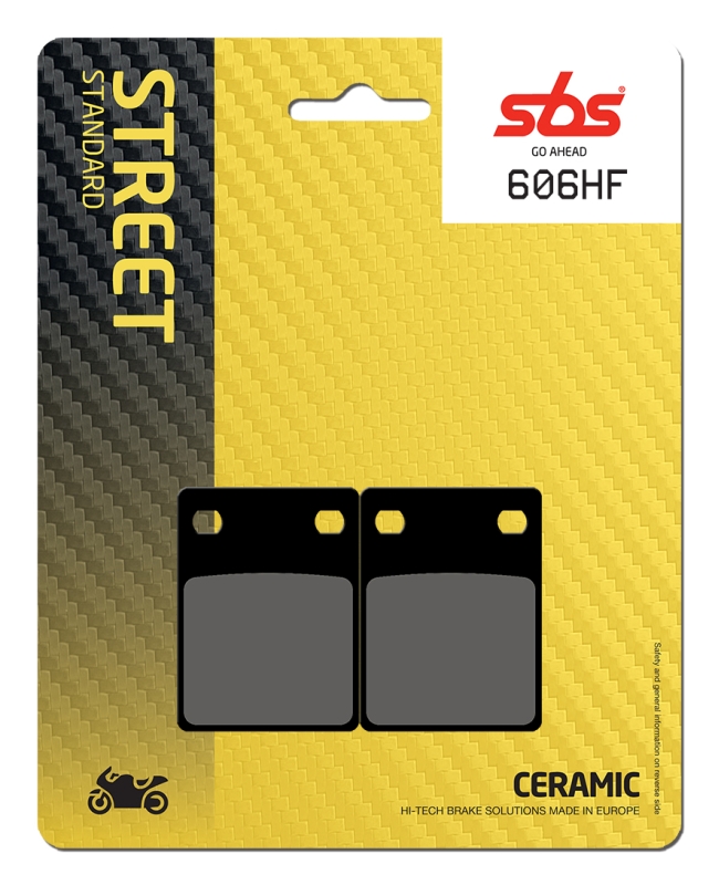 Pastilla de freno SBS P606-HF
