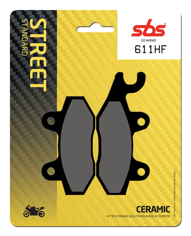 Pastilla de freno SBS P611-HF