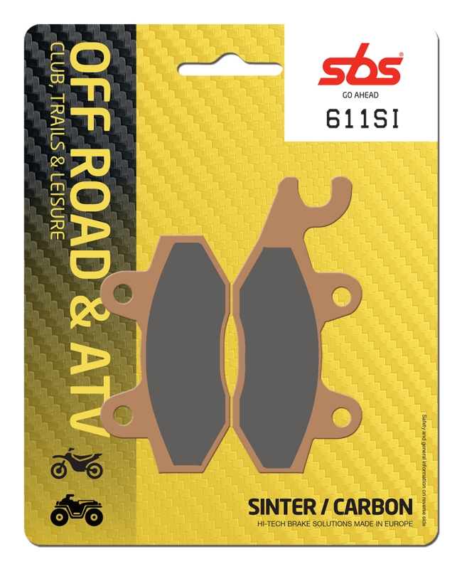 Pastilla de freno SBS P611-SI
