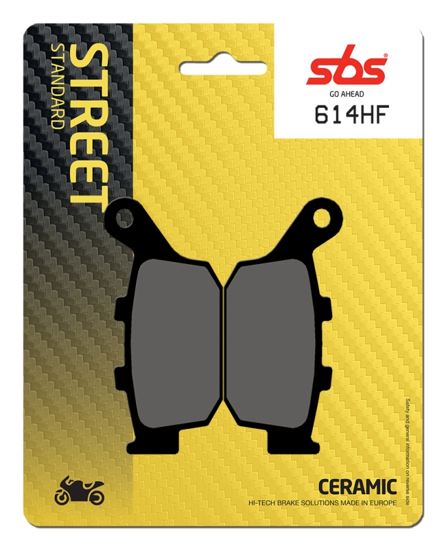 Pastilla de freno SBS P614-HF