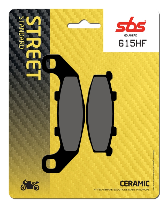 Pastilla de freno SBS P615-HF