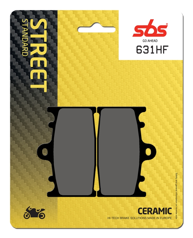 Pastilla de freno SBS P631-HF
