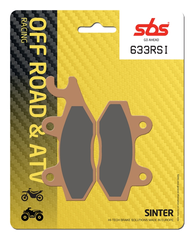 Pastilla de freno SBS P633-RSI