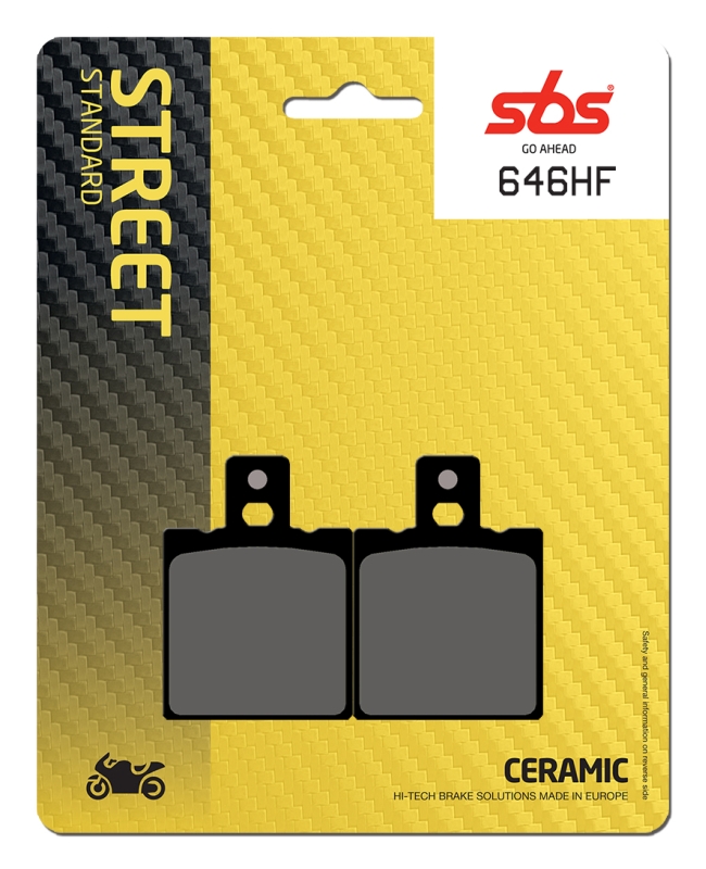 Pastilla de freno SBS P646-HF