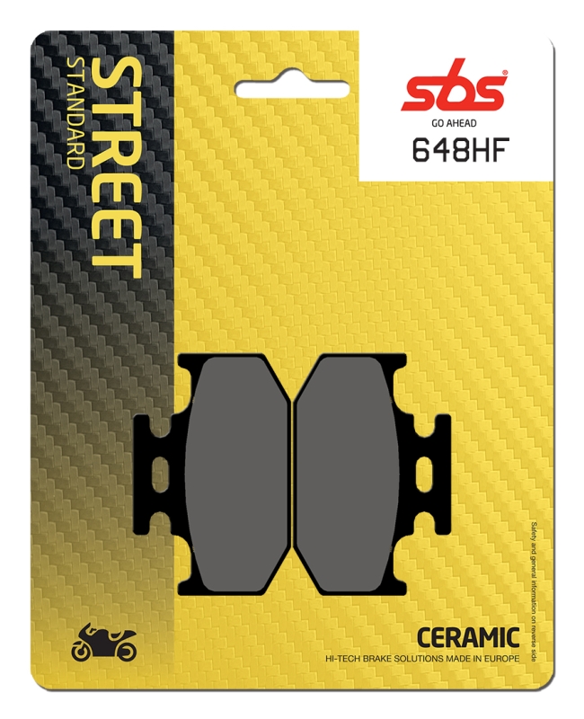 Pastilla de freno SBS P648-HF