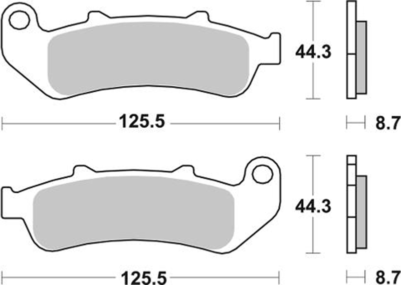 Pastilla de freno SBS P685-LF