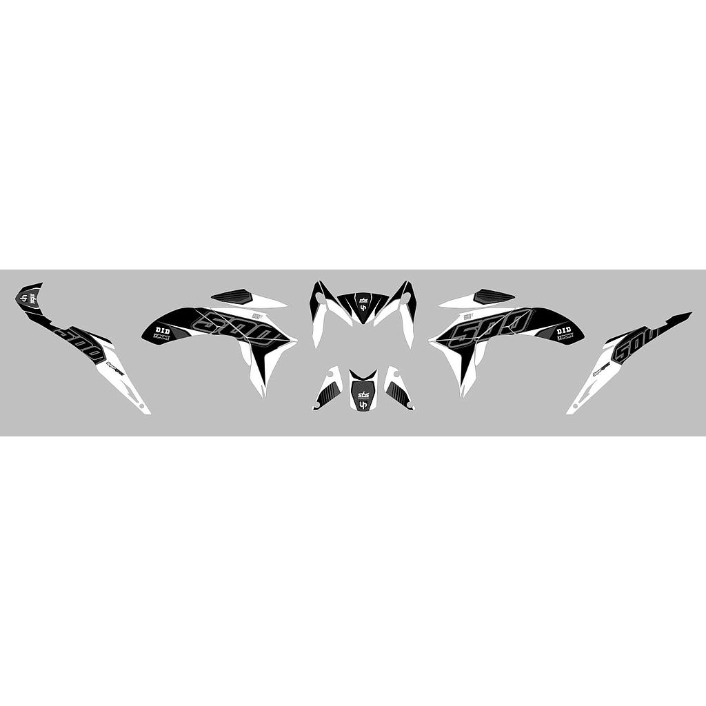 Kit Deco UP Maximize Negro-Blanco Honda CB500F