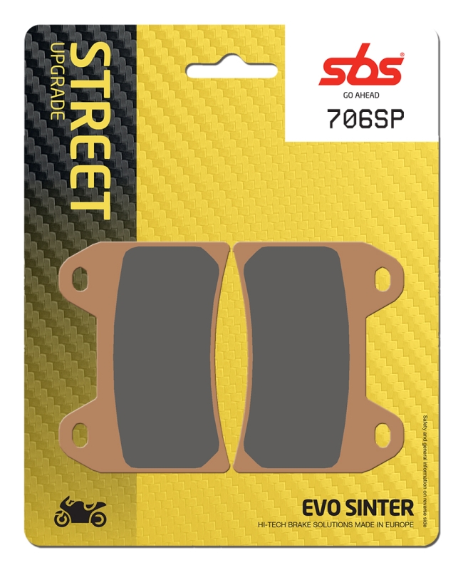 Pastilla de freno SBS P706-SP