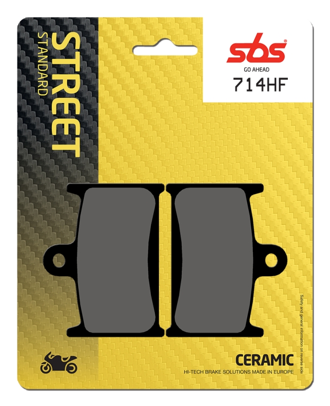 Pastilla de freno SBS P714-HF