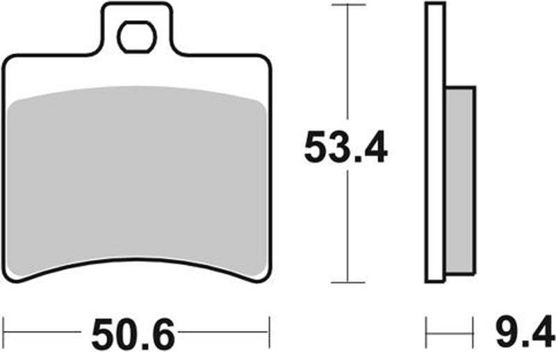 Pastilla de freno SBS P747-LF
