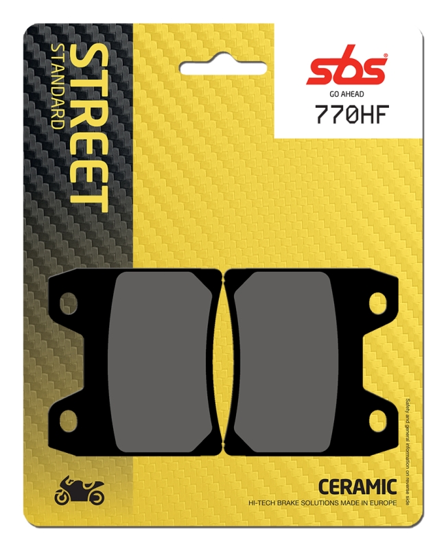 Pastilla de freno SBS P770-HF
