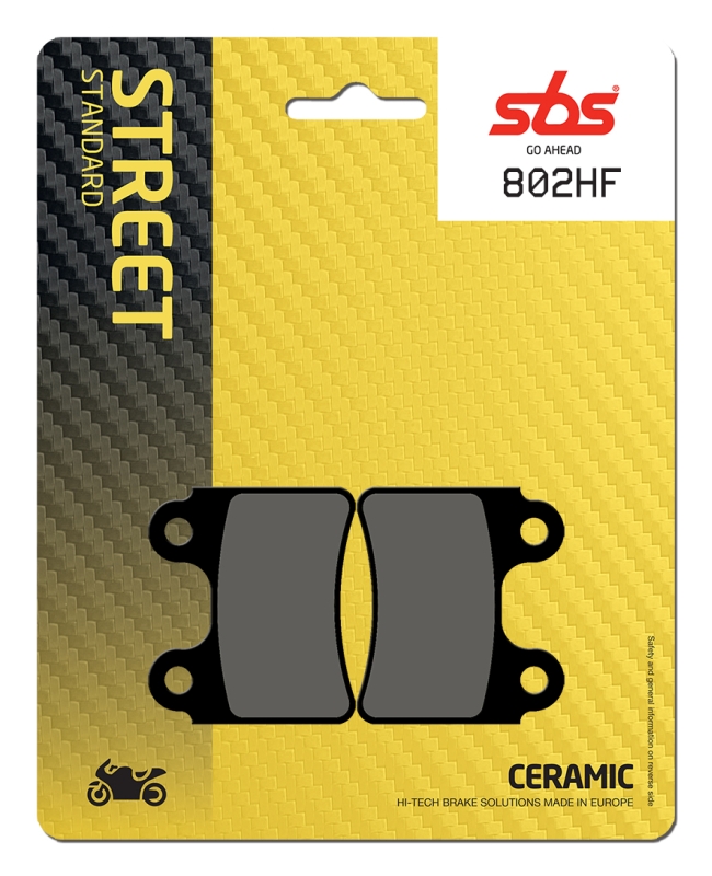 Pastilla de freno SBS P802-HF