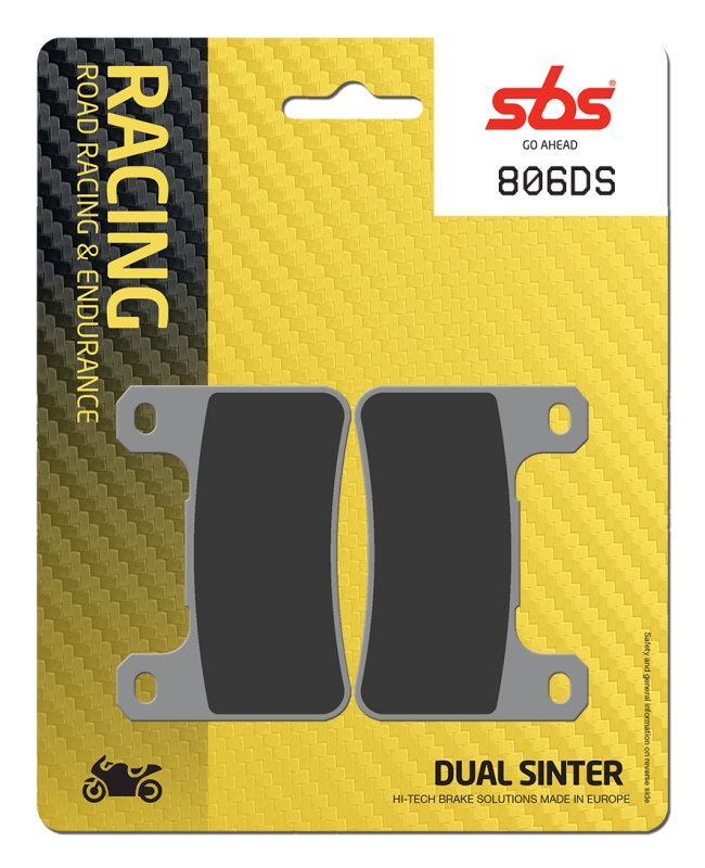 Pastilla de freno SBS P806-DS