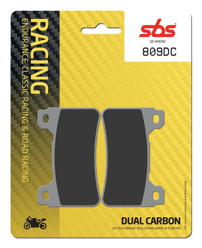 Pastilla de freno SBS P809-DC