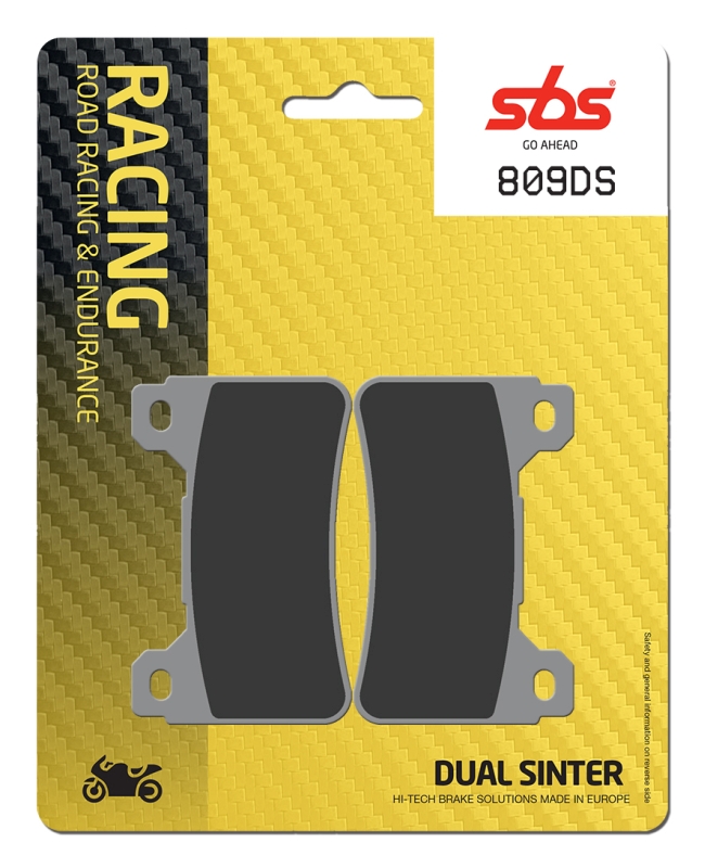 Pastilla de freno SBS P809-DS