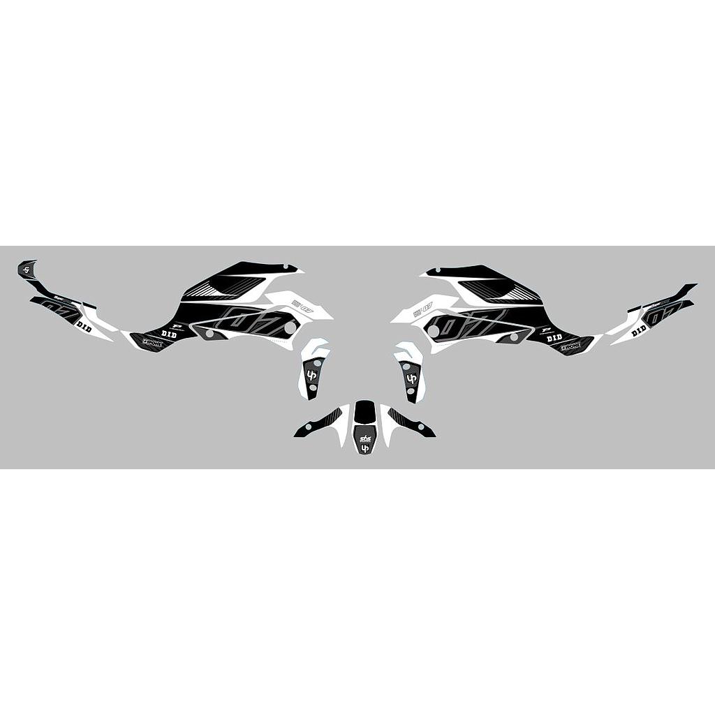 Kit Deco UP Maximize Negro-Blanco Yamaha MT07