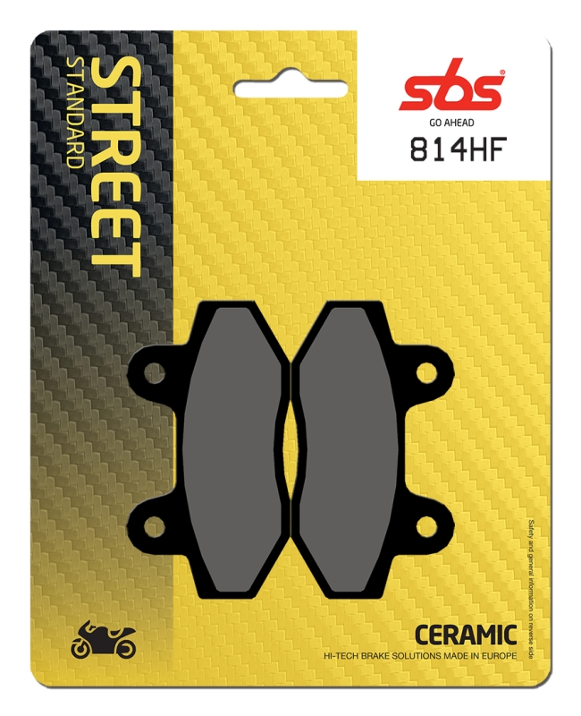 Pastilla de freno SBS P814-HF