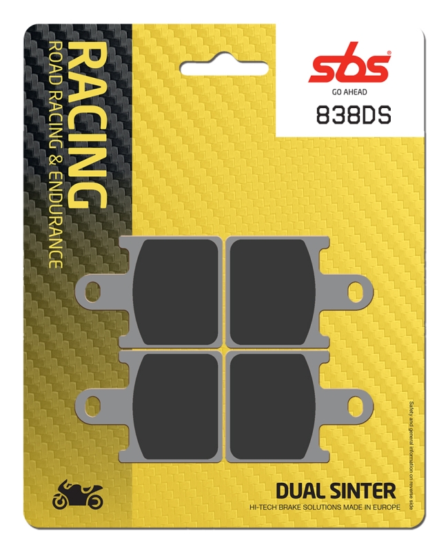 Pastilla de freno SBS P838-DS