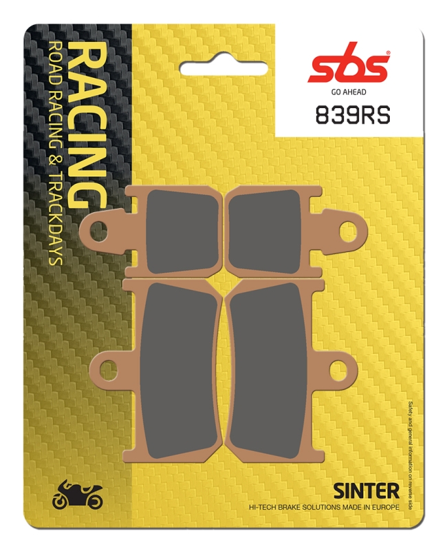 Pastilla de freno SBS P839-RS