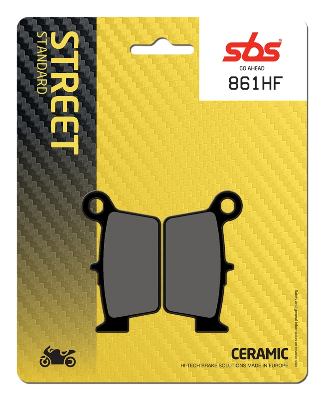 Pastilla de freno SBS P861-HF