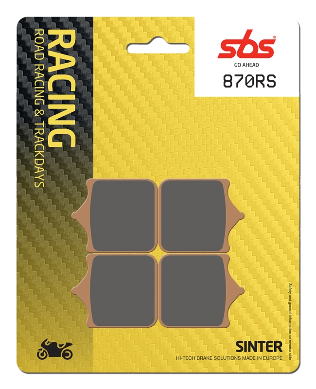 Pastilla de freno SBS P870-RS