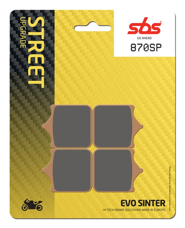 Pastilla de freno SBS P870-SP
