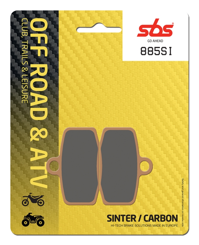 Pastilla de freno SBS P885-SI