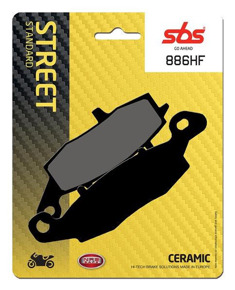 Pastilla de freno SBS P886-HF