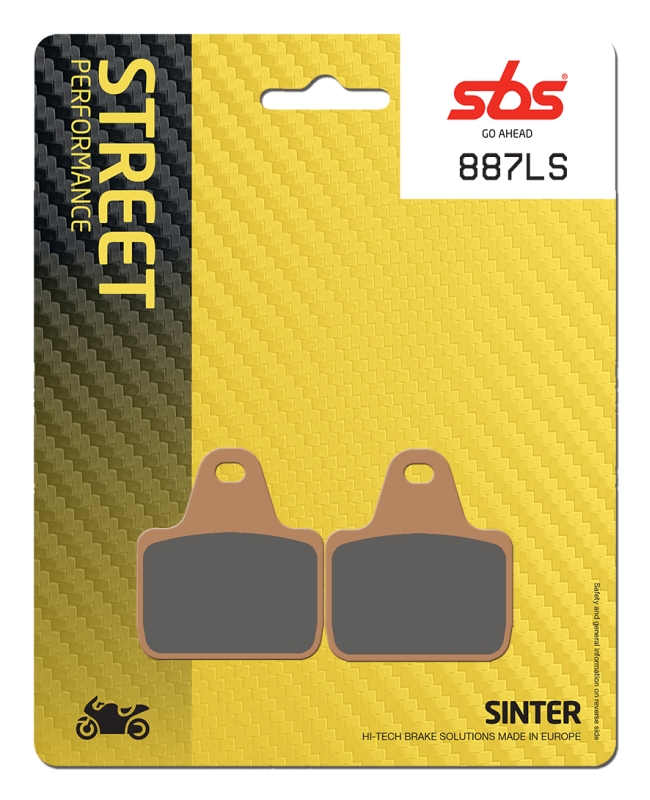 Pastilla de freno SBS  P887-LS pinza Bembo Racing