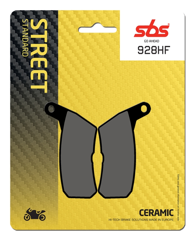 Pastilla de freno SBS P928-HF