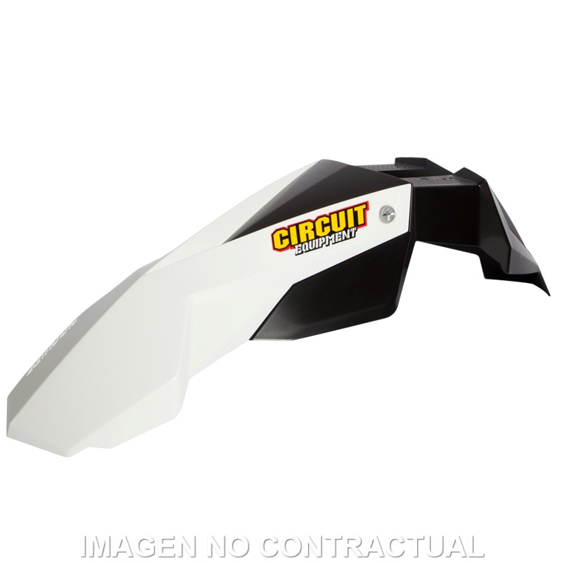 Guardabarros Delantero Circuit Stealth Blanco