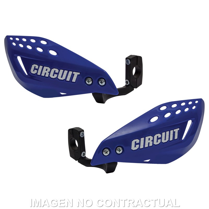 Paramanos Circuit Vector Azul-Blanco