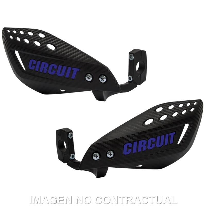 Paramanos Circuit Vector Carbon Azul