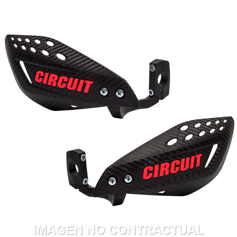 Paramanos Circuit Vector Carbon Rojo