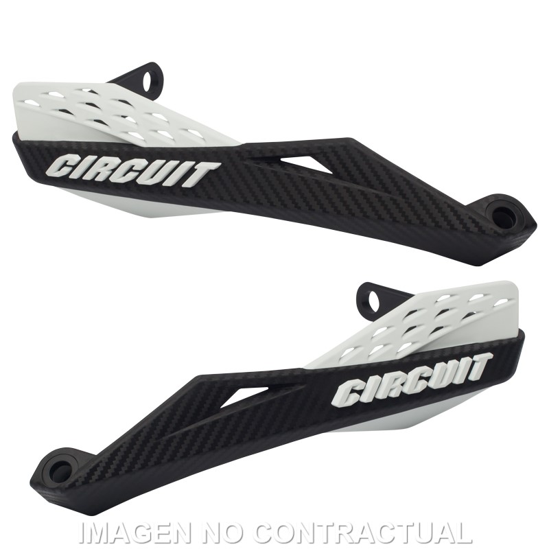 Paramanos Circuit Fenix Nylon Negro-Blanco