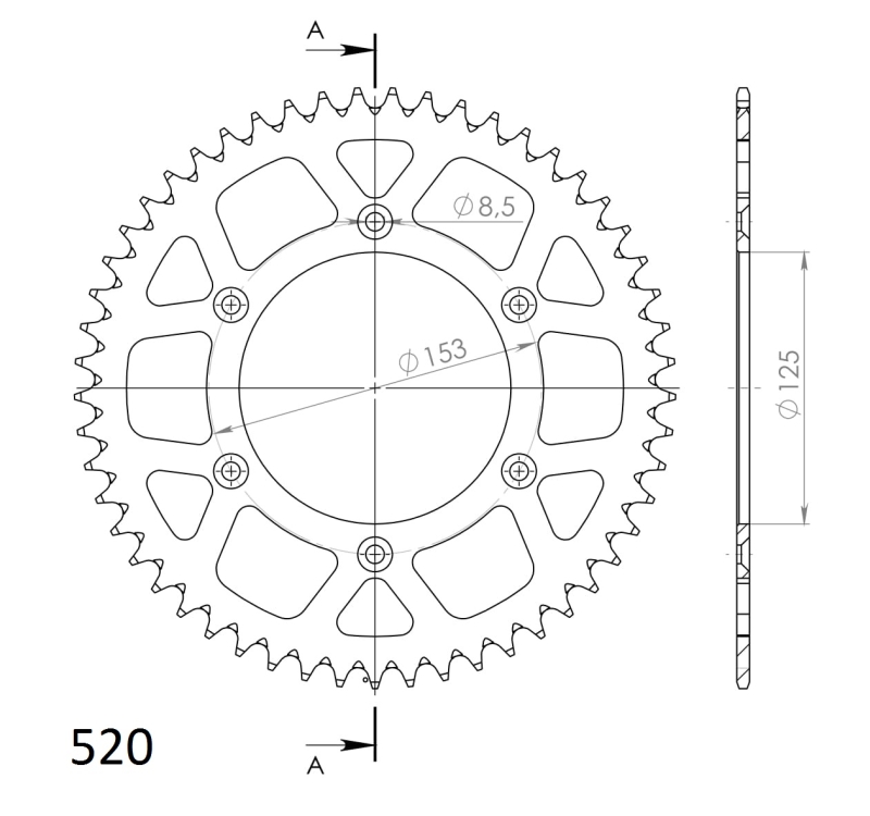 Corona Supersprox Aluminium Red 53D