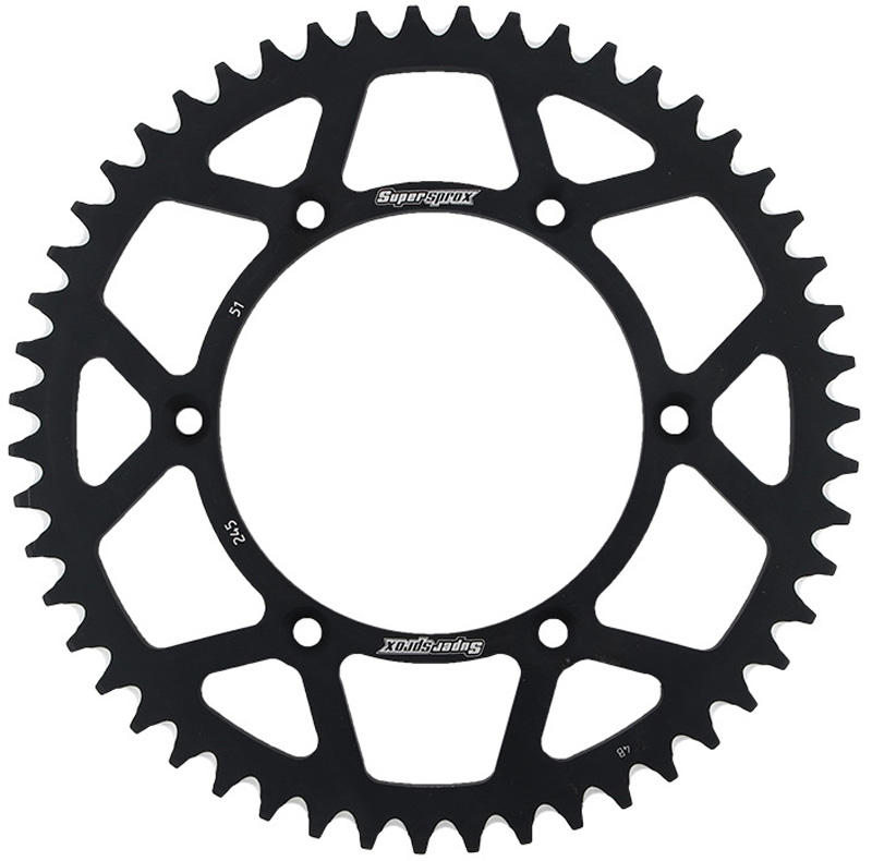 Corona aluminio Yamaha 520 x 51