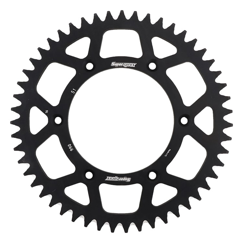 Corona Supersprox Aluminio negro Husqvarna 520 x 51