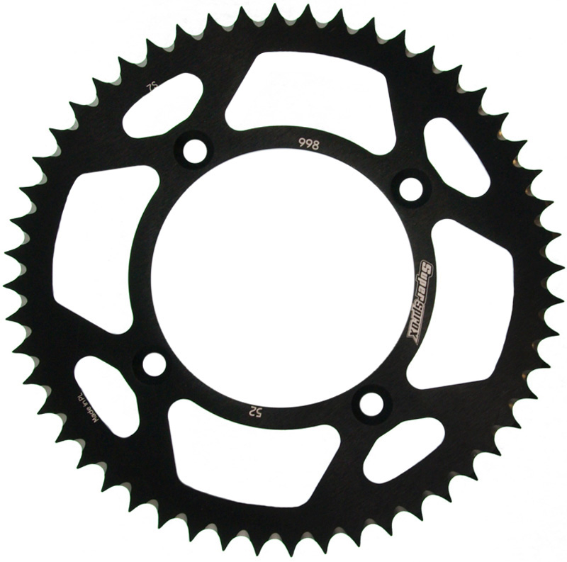 Corona aluminio Yamaha 428 x 52