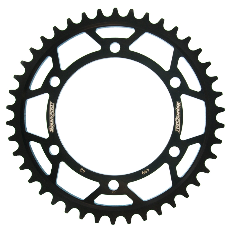 Corona acero Kawasaki / Suzuki 530 x 42