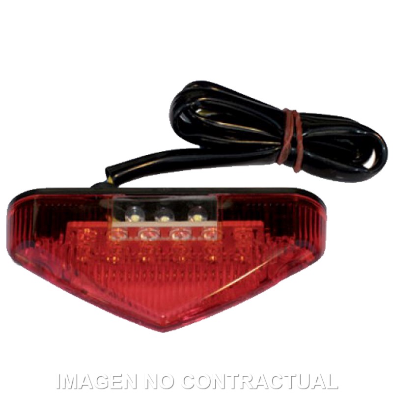Luz Led Circuit Lente Rojo