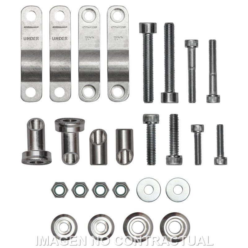 Kit montaje paramanos Circuit FENIX para manillares cónicos de D 28,6 mm