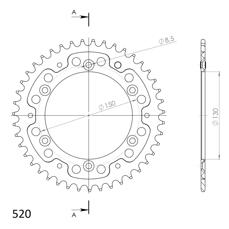 Corona Supersprox Stealth Azul 42 D