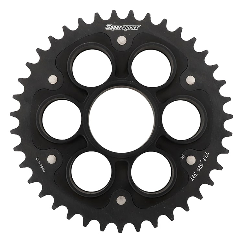 Corona Supersprox Stealth Negra Ducati 525 x 39