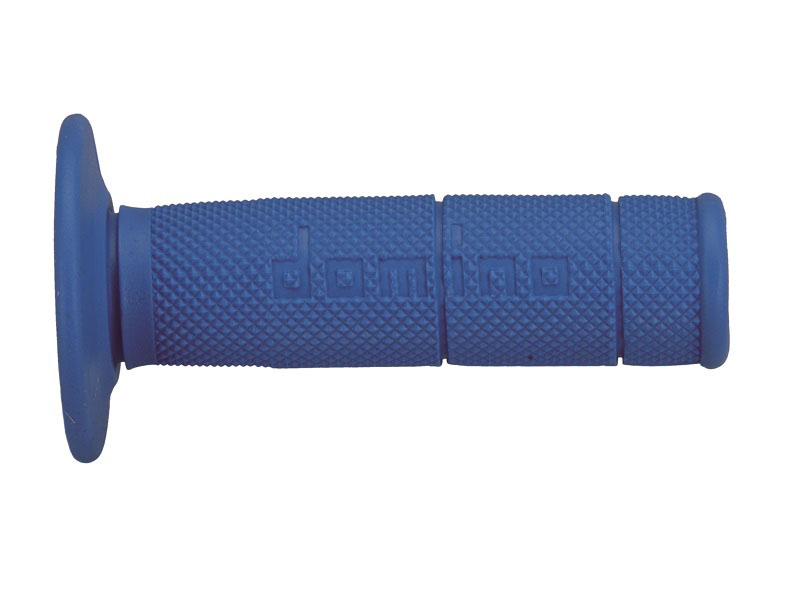 Puños Domino Off Road Azules Cerrados D 22 mm L 118 mm
