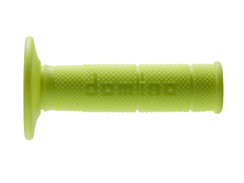 Puños Domino Off Road Amarillo Fluor Cerrados D 22 mm L 118 mm