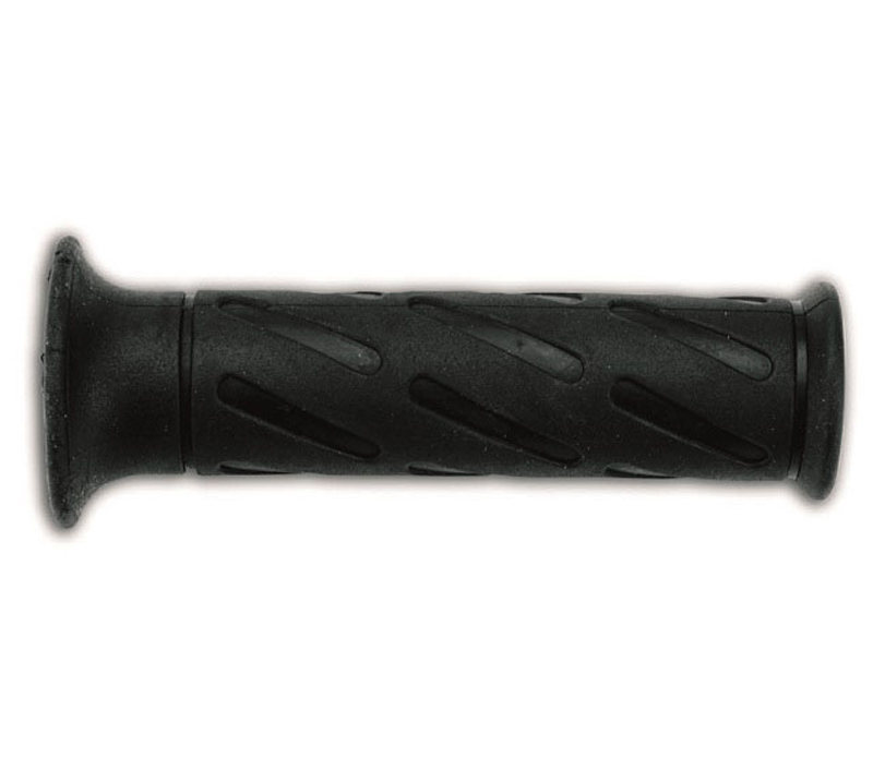 Puños Domino On Road Negros Suzuki abiertos D 22 mm L 118 mm/Izquierda y 124 mm/Derecha