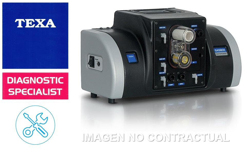 Calibración - Regulación analizador Texa Gasbox